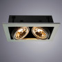 Точечный светильник Cardani Medio A5930PL-2WH