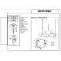 Подвесной светильник Иона 07608-15A,19