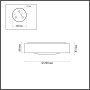 Настенно-потолочный светильник Lunor 4948/30CL
