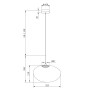 Подвесной светильник Roca MOD004PL-L5CE3K