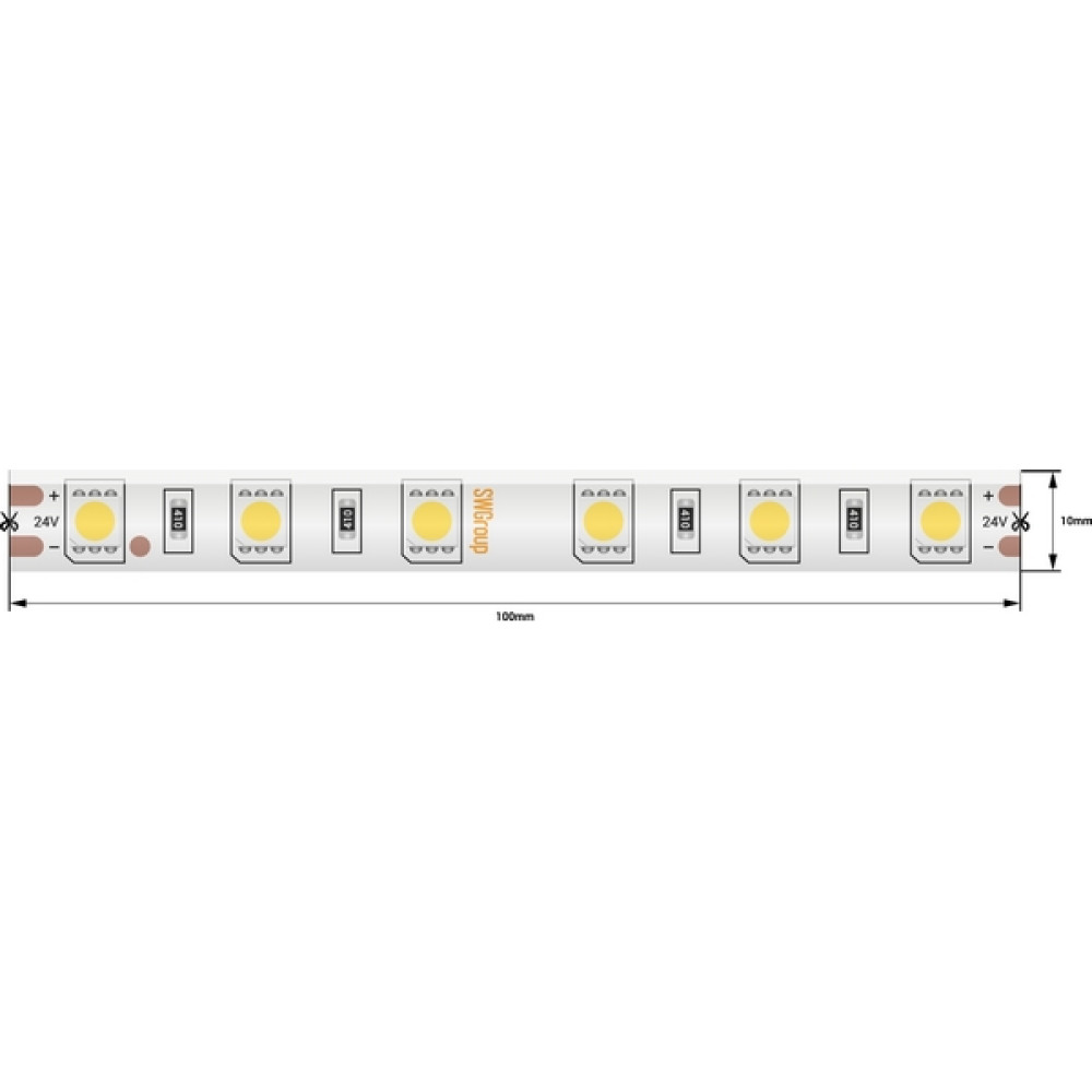 Светодиодная лента  SWG560-24-14.4-W-65