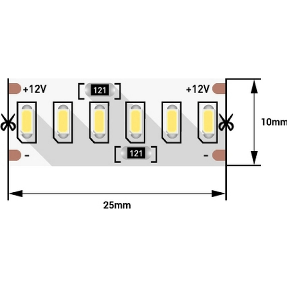 Светодиодная лента  SWG4240-12-24-W