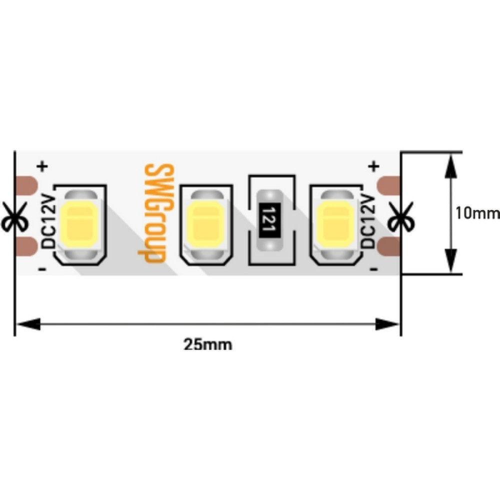 Светодиодная лента  SWG2120-12-12-NW