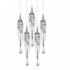 Подвесной светильник Goddess Tears P68009L-5/R chrome