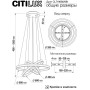 Подвесная люстра Дуэт CL719680