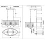 Подвесная люстра Lenora LH3062/6PO-NL-CL