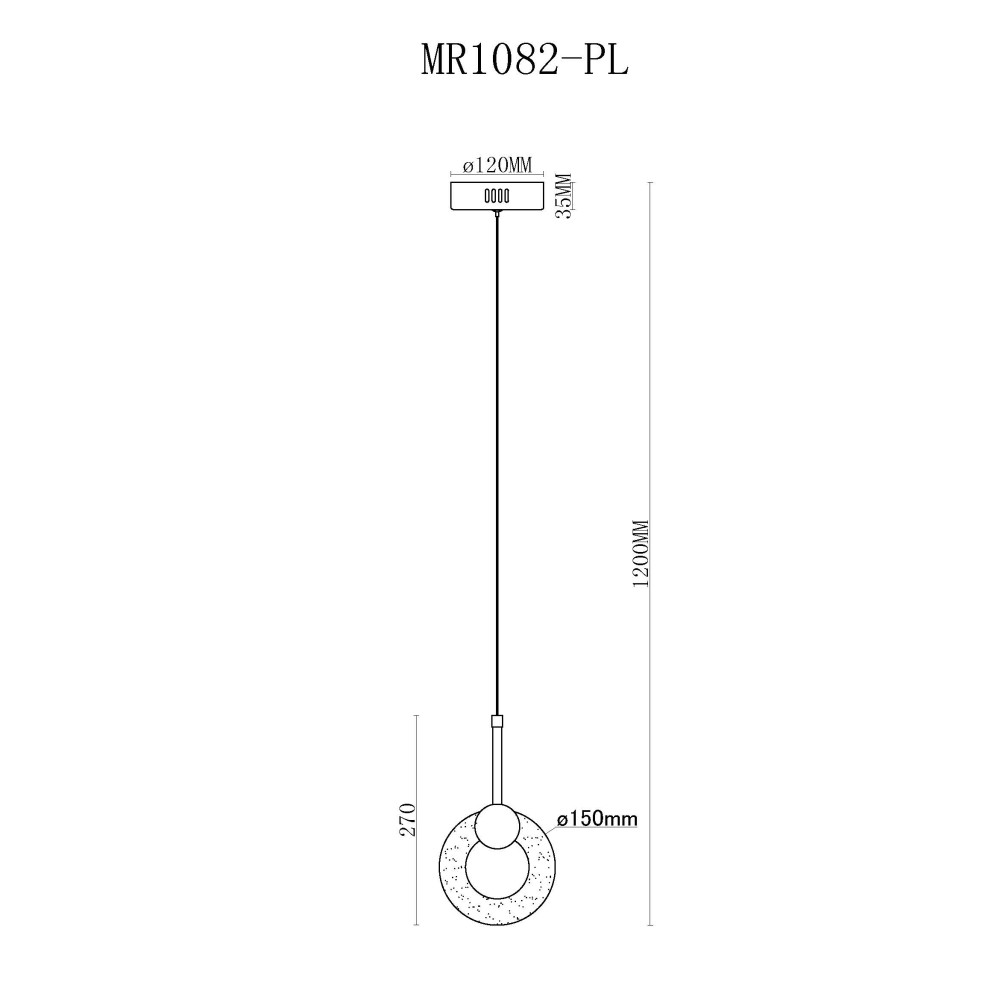 Подвесной светильник Lora MR1082-PL