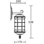 Настенный фонарь уличный BARSELONA 81202 Gb cover