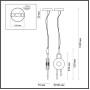 Подвесной светильник Magnet 5407/12L