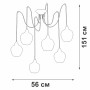 Подвесной светильник V3978-1/6S